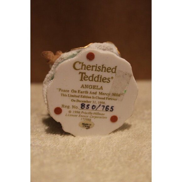 Cherished Teddies - Angela - Peace on Earth and Mercy Mild - #175986 NB bx105 - Picture 5 of 5